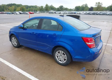 2017 Chevrolet Sonic Ls Manual from USA, damaged, VIN 1G1JA5SH0H4157008